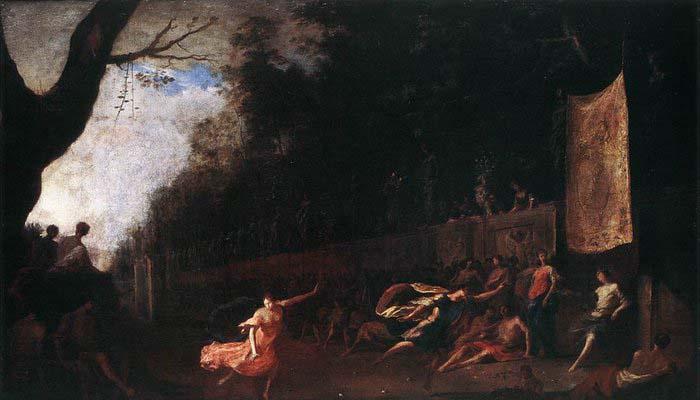 Johann Heinrich Schonfeldt Atalanta and Hippomenes France oil painting art